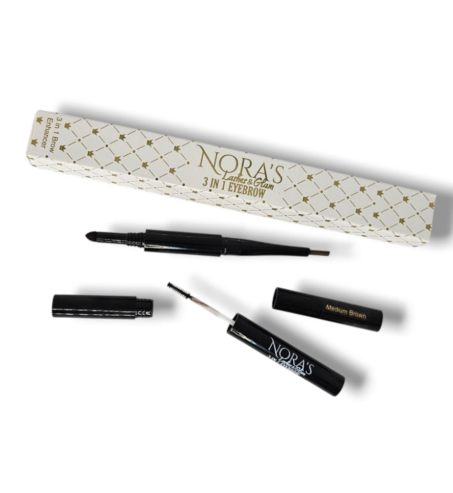 Eyebrow Pencil 3-in-1